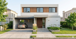 Casa Minimalista en Alquiler con Galería y Parrilla