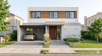 Casa Minimalista en Alquiler con Galería y Parrilla