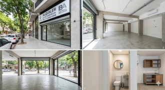 Local Comercial Minimalista con Gran Vidriera en Zona Central